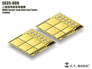 ET Model EA35-008 WWII Soviet Tank Side Fuel Tanks 1/35 – image 2