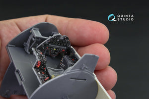 Intérieur imprimé en 3D et coloré sur papier décalcomanie Quinta Studio QD32065 A-1H Skyraider (pour kit ZM SWS) 1/32 – image 5