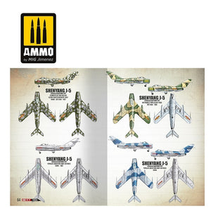 Munitions de Mig Jimenez 6084 MIG-17F / LIM-5 / SHENYANG J-5 - Guide visuel pour modélistes (Multilingue - Anglais, Espagnol, Allemand) – image 5