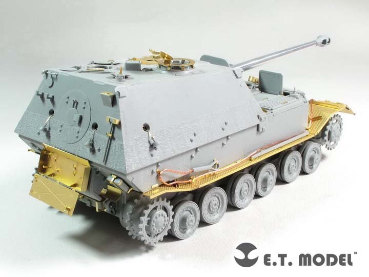E.T. Model E35-189 WWII German Elefant Schwerer Jagdpanzer Basic (For DRAGON Kit) 1/35 – imagen 4