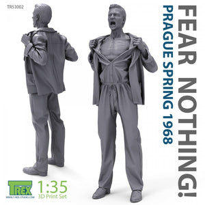 T-Rex Studio TR53002 L&amp;#39;homme qui ne craint rien (Prague, printemps 1968) 1/35