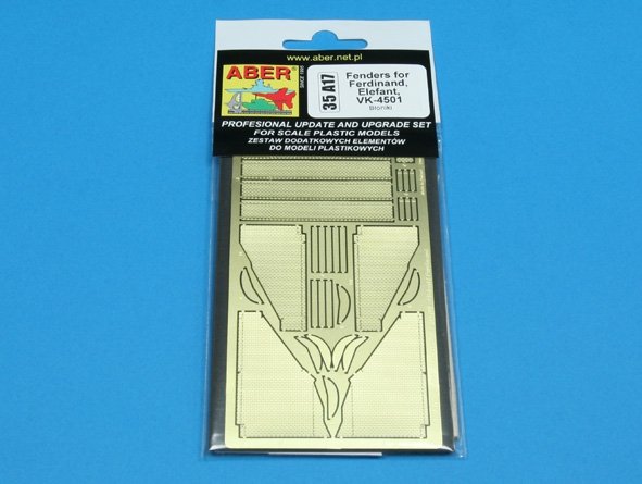 Aber 35A017 Ailes pour voitures Ferdynand / Elefant, VK-4501 (1/35) – image 3