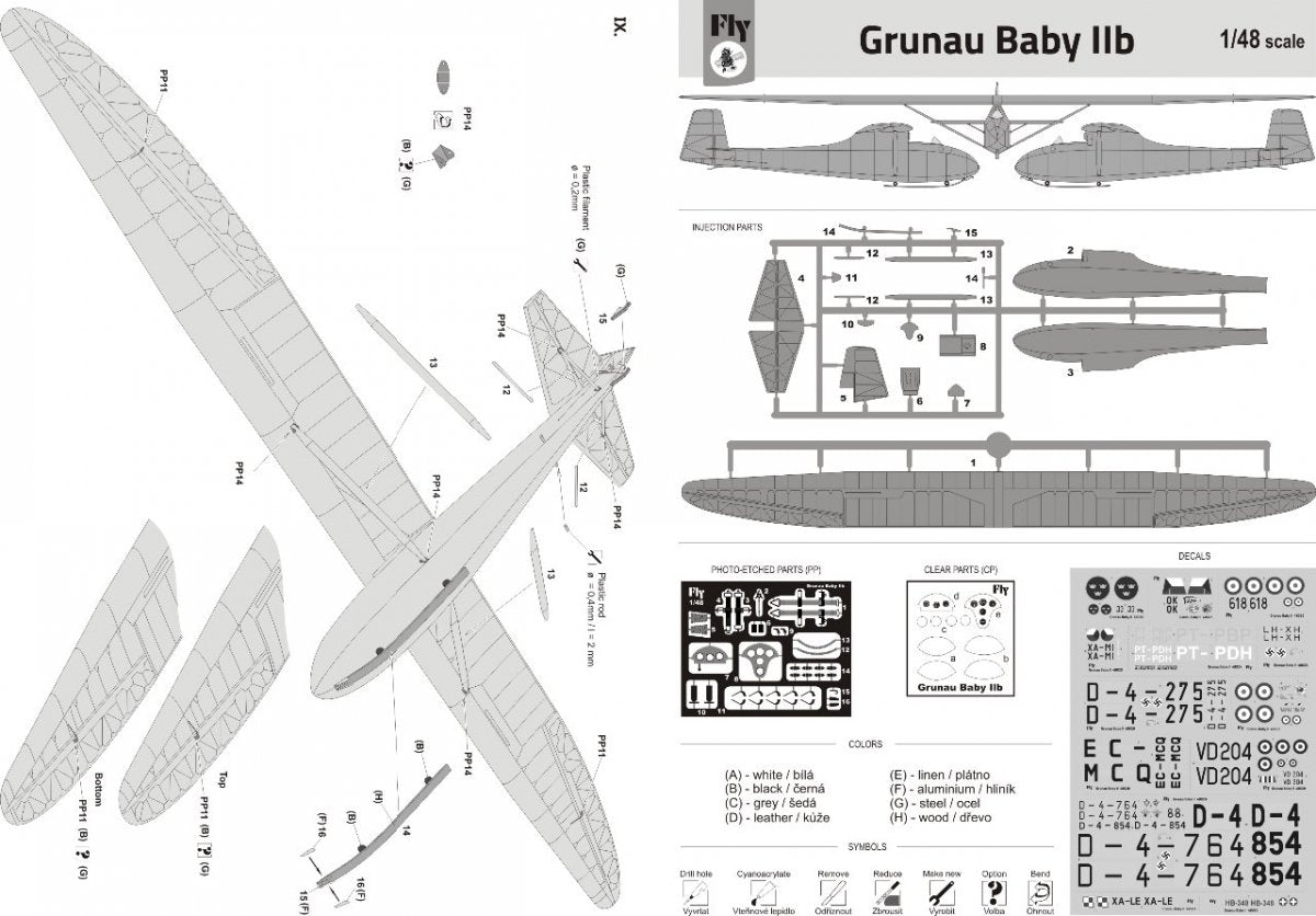 Fly 48020 Grunau Baby IIB Sweden 1/48 – zdjęcie 5