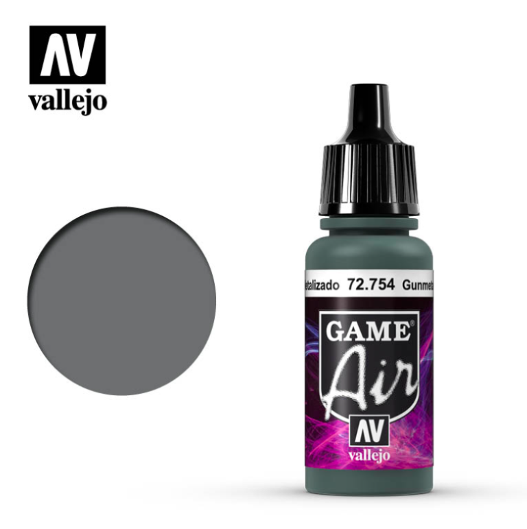 Vallejo 72754 GAir - Gunmetal Mat 17ml