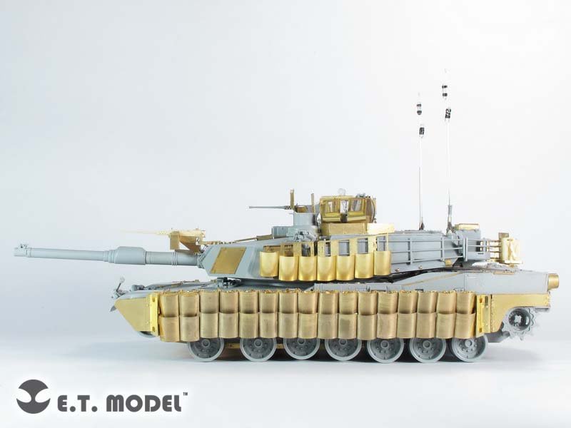 E.T. Model E35-161 Modern US ARMY M1A2 SEP MBT TUSK II (For DRAGON 3536) 1/35 – immagine 11
