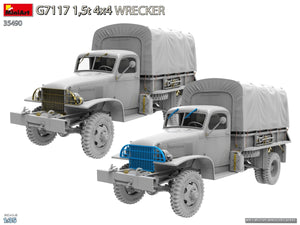 MiniArt 35490 G7117 1,5t 4x4 Wrecker 1/35 – imagen 3