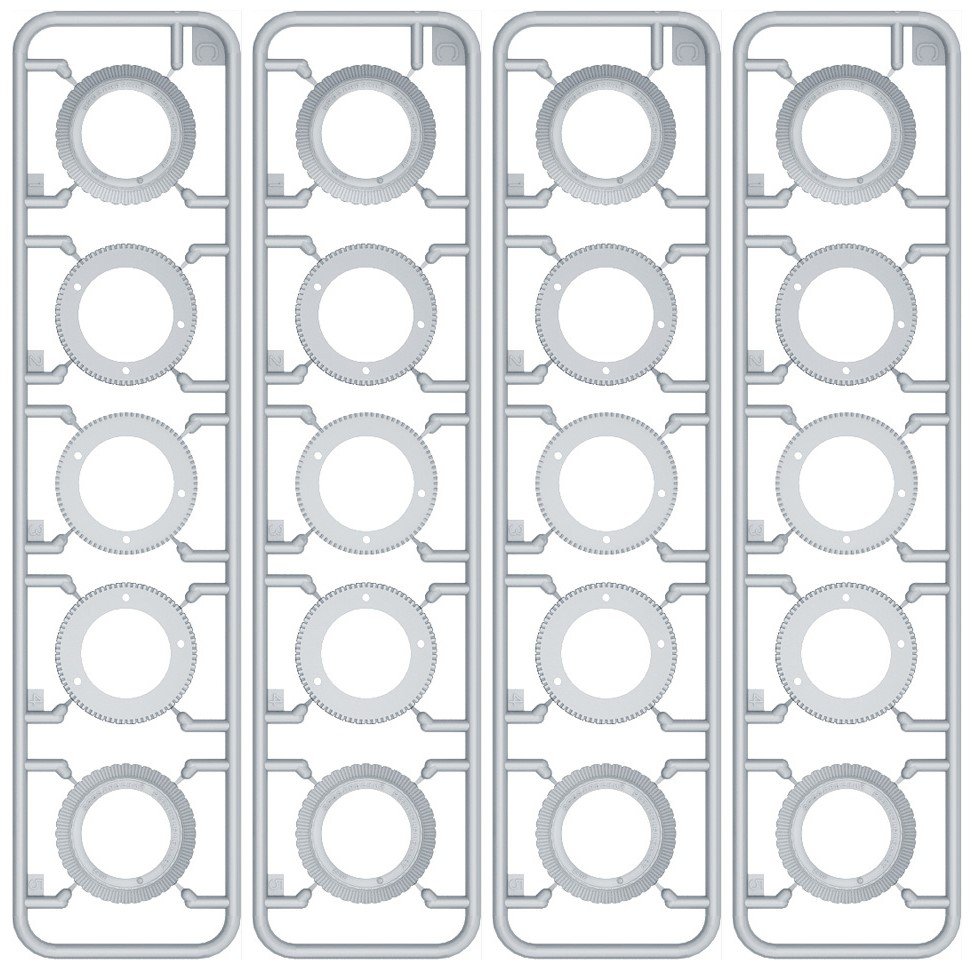 MiniArt 35196 ZIS-5 FAMILY WHEELS SET 1/35 – immagine 4
