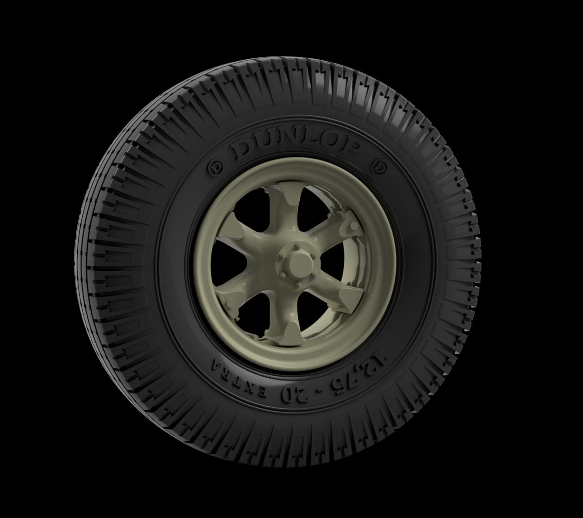 Panzer Art RE35-802 Vomag 8LR 9t truck Road wheels (Dunlop) 1/35 – zdjęcie 4
