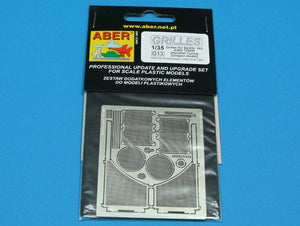 Aber 35G13 Grilles for german tank Sd.Kfz.182 King Tiger (Henshel Turret) 1/35 – imagen 4