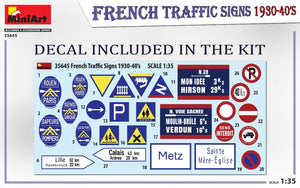 Miniart 35645 FRENCH TRAFFIC SIGNS 1930-40’s 1/35 – zdjęcie 7