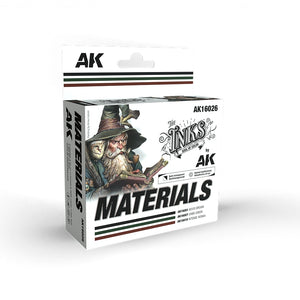 AK Interactive AK16026 MATÉRIEL – KIT D&amp;#39;ENCRE 3 x 30 ml