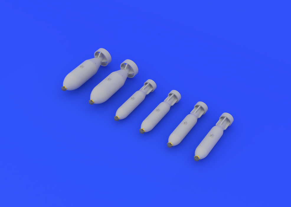 Eduard 672033 Bombes britanniques de la Seconde Guerre mondiale 1/72