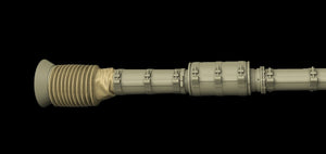 Panzer Art GB35-102 L7 Gun barrel for IDF Shot Kal “Dalet” tank 1/35 – Bild 2