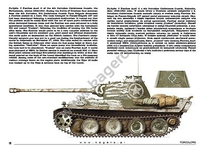 Kagero 15039 Panzers capturés, véhicules allemands au service des Alliés (décalcomanie) PL/EN – image 4