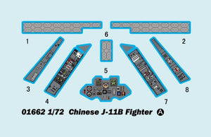 Trumpeter 01662 Chinese J-11B 1/72 – immagine 6