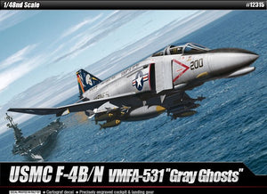 Maquette Academy 12315 USMC F-4B/N VMFA-531 - Gray Ghosts 1/48