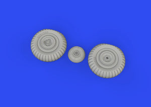 Eduard 648821 Yak-9D wheels ZVEZDA 1/48 – imagen 3