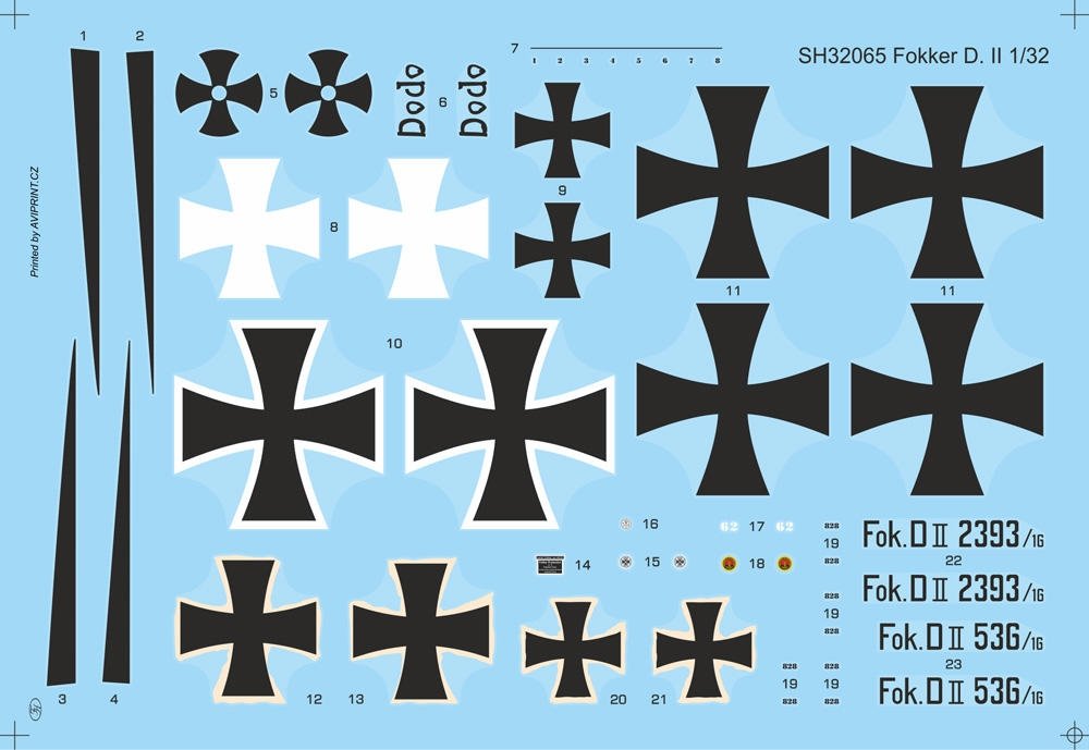 Special Hobby 32065 Fokker D. II Black &amp;amp; White Tail 1/32 – immagine 4