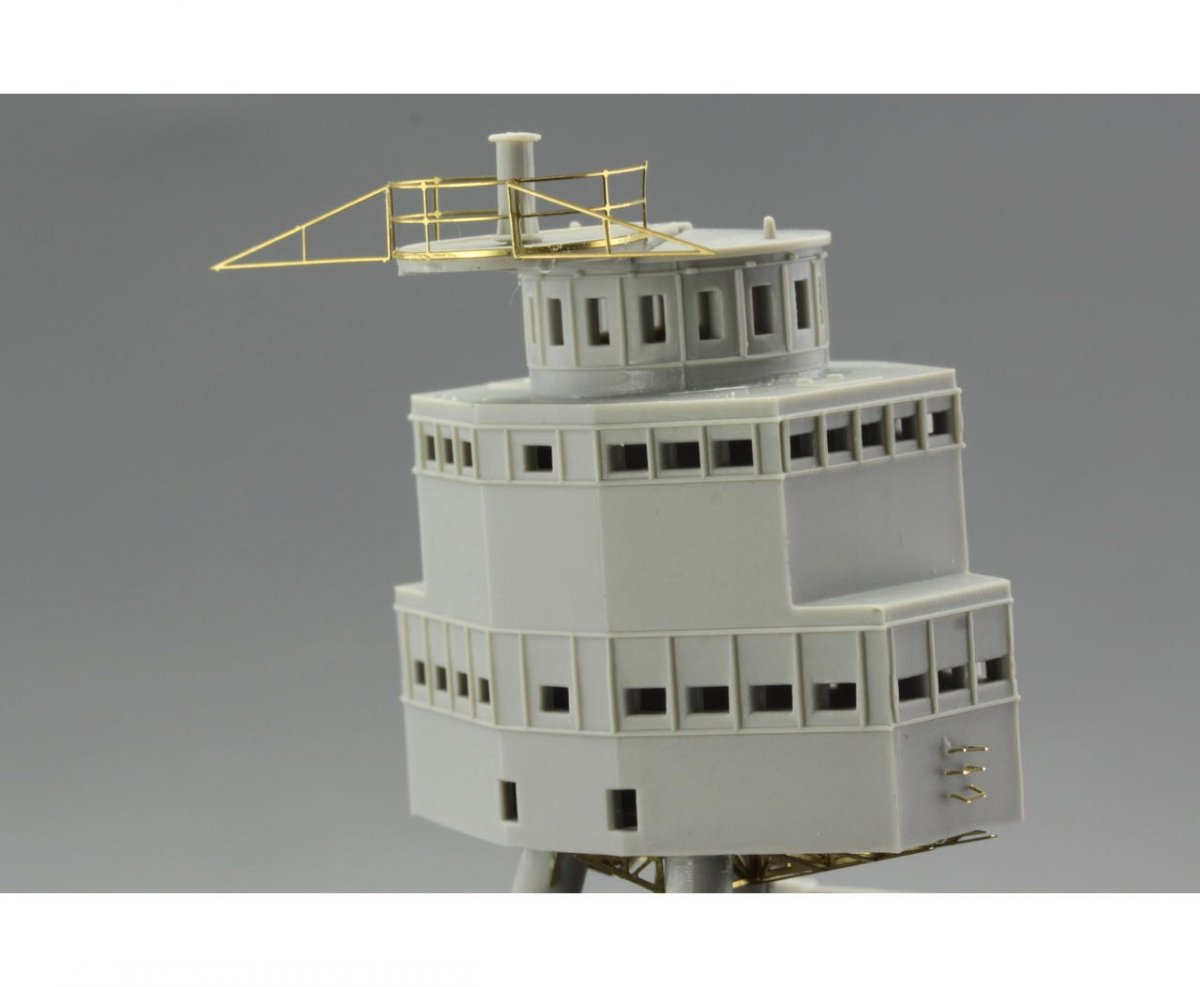 Eduard 53110 USS Arizona part 4 - main top TRUMPETER 1/200 – immagine 5