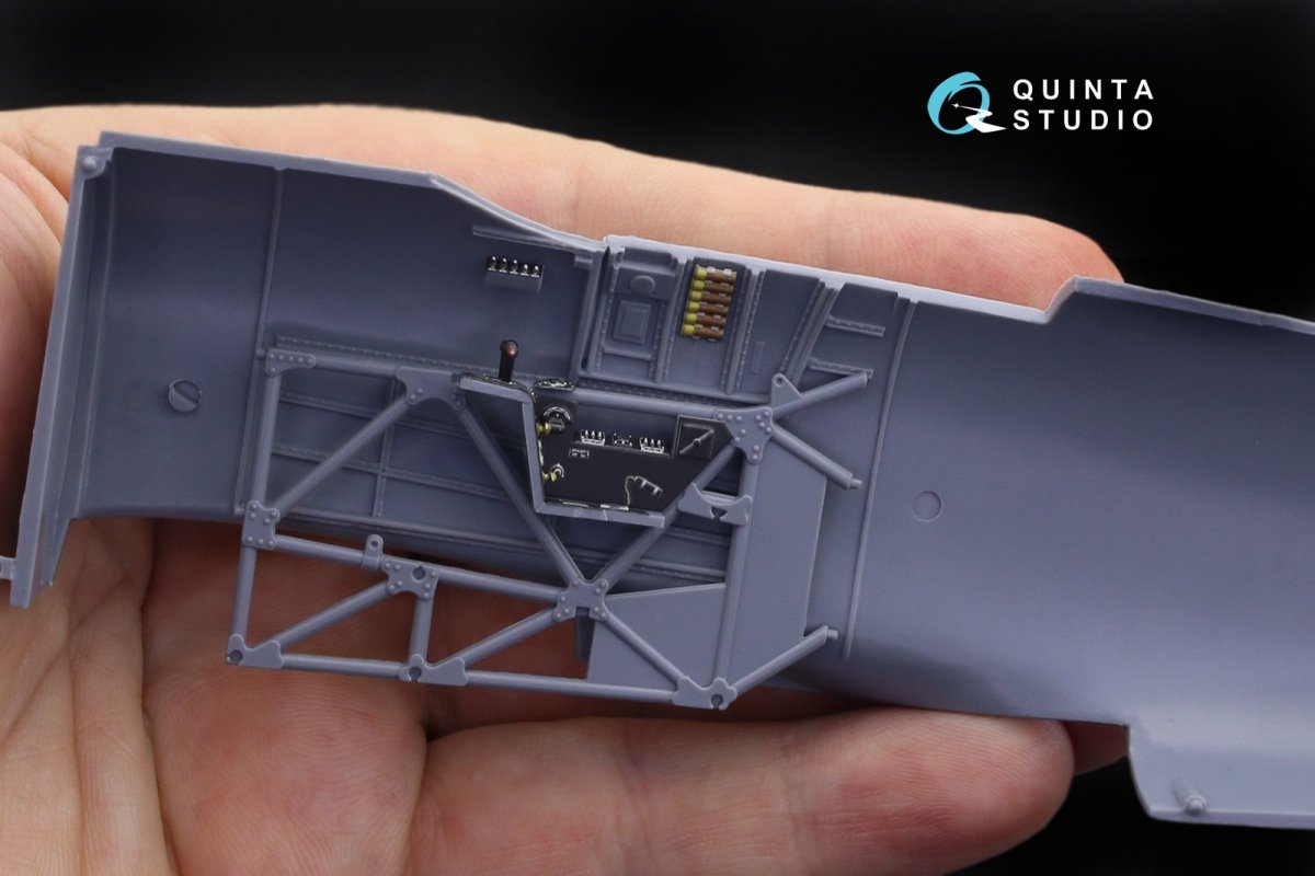 Quinta Studio QD32097 Tempest Mk.V 3D-Printed &amp;amp; coloured Interior on decal paper (Special Hobby/Revell) 1/32 – Bild 3