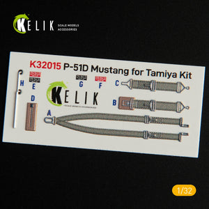 KELIK K32015 P-51D MUSTANG - INTERIOR 3D DECAL FOR TAMIYA KIT 1/32 – imagen 3