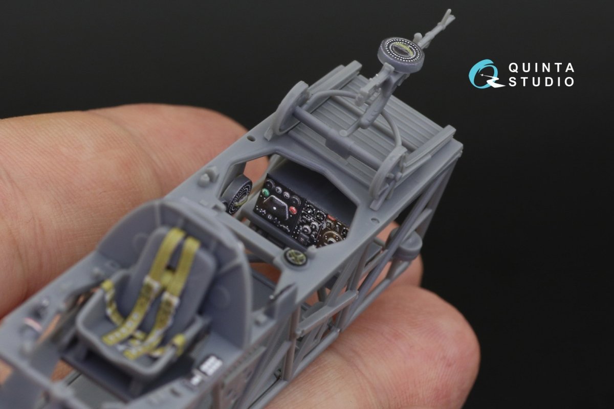 Intérieur imprimé en 3D et coloré sur papier décalcomanie Quinta Studio QD48256 Swordfish Mk.II (Tamiya) 1/48 – image 7
