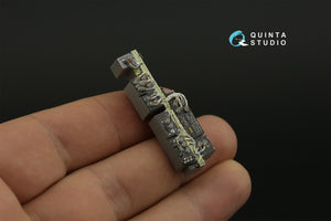 Quinta Studio QD35117 AH-64D Extended forward avionics bays 3D-Printed &amp;amp; coloured Interior on decal paper (Meng) 1/35 – imagen 10