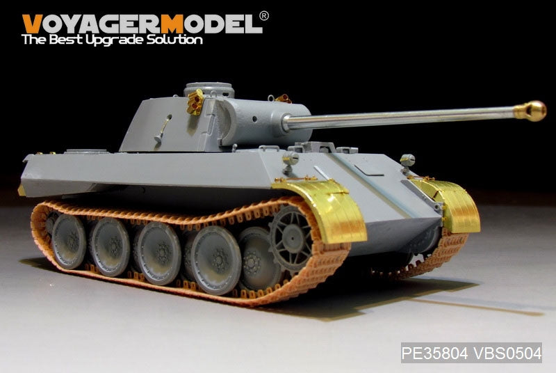 Voyager Model PE35804 WWII German Panther D V1 Basic For DROGON 6822 1/35 – imagen 8