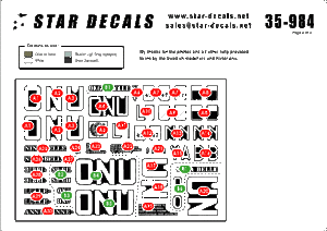 Star Decals 35-984 Congo Crisis 1 1/35 – zdjęcie 2