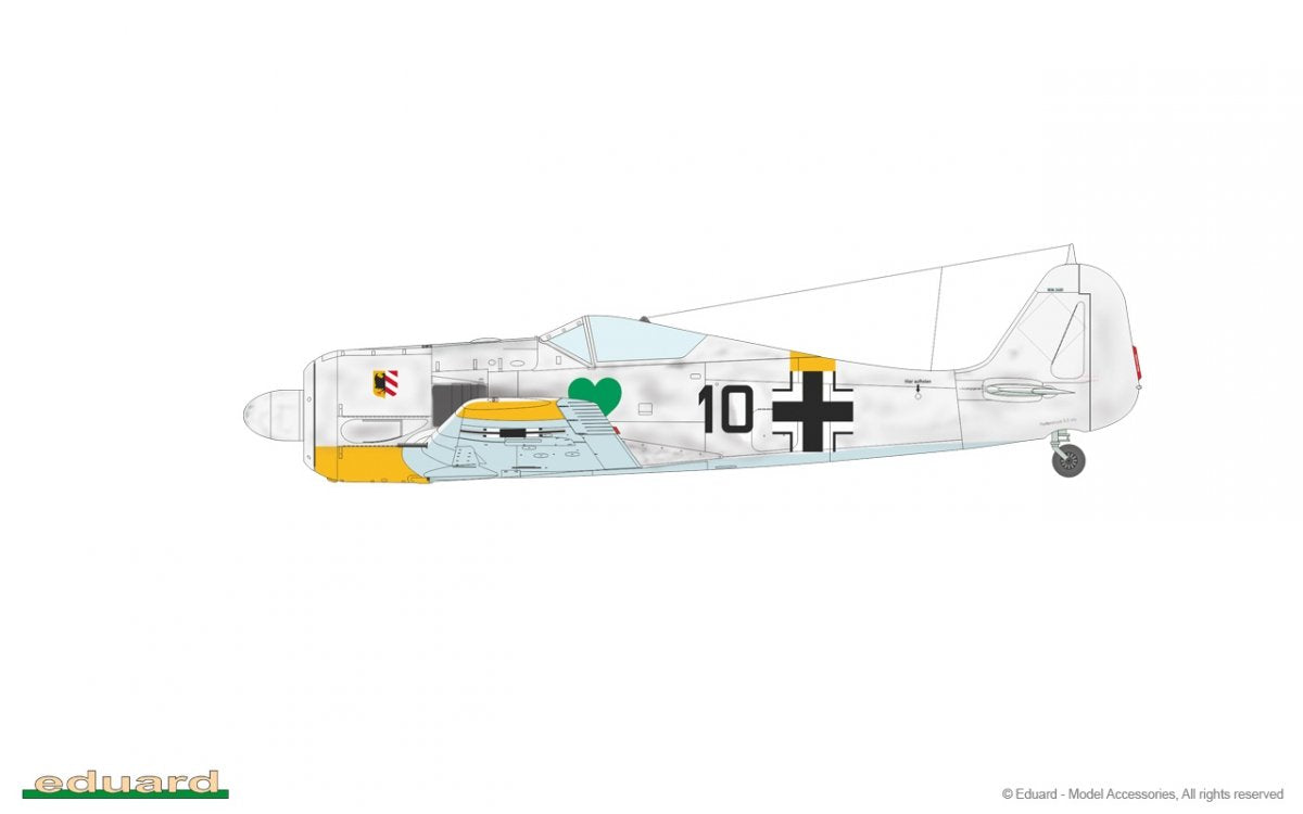 Eduard 84117 Fw 190A-4 w/ engine flaps &amp;amp; 2-gun wings 1/48 – imagen 14