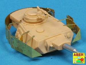 Aber 72A06 Osłony wieży do PzKpfw IV / Turret skirts for PzKpfw IV 1/72 – zdjęcie 3