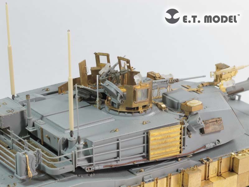 E.T. Model E35-165 Modern US ARMY M1A1 MBT TUSK I (For DRAGON 3535) 1/35 – imagen 8