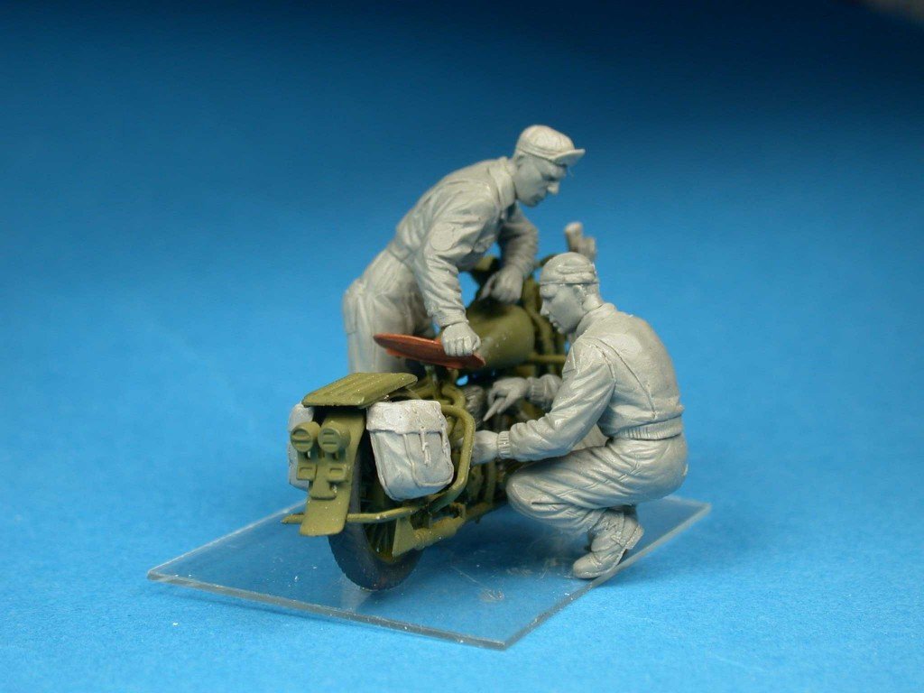 MiniArt 35284 U.S. MOTORCYCLE REPAIR CREW. SPECIAL EDITION 1/35 – imagen 5