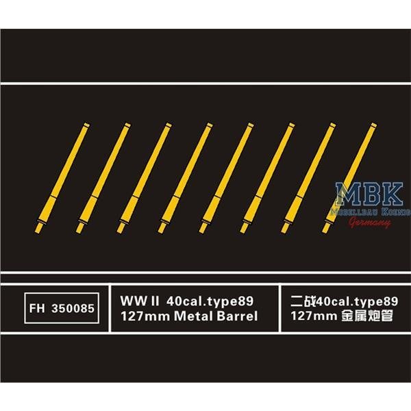 Flyhawk FH350085 WW II 40cal.type89 127mm Metal Barrel 1/350