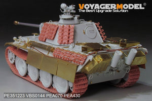 Voyager Model PE351223 WWII German Panther G Late ver.Basic For MENG TS-054 1/35 – imagen 9