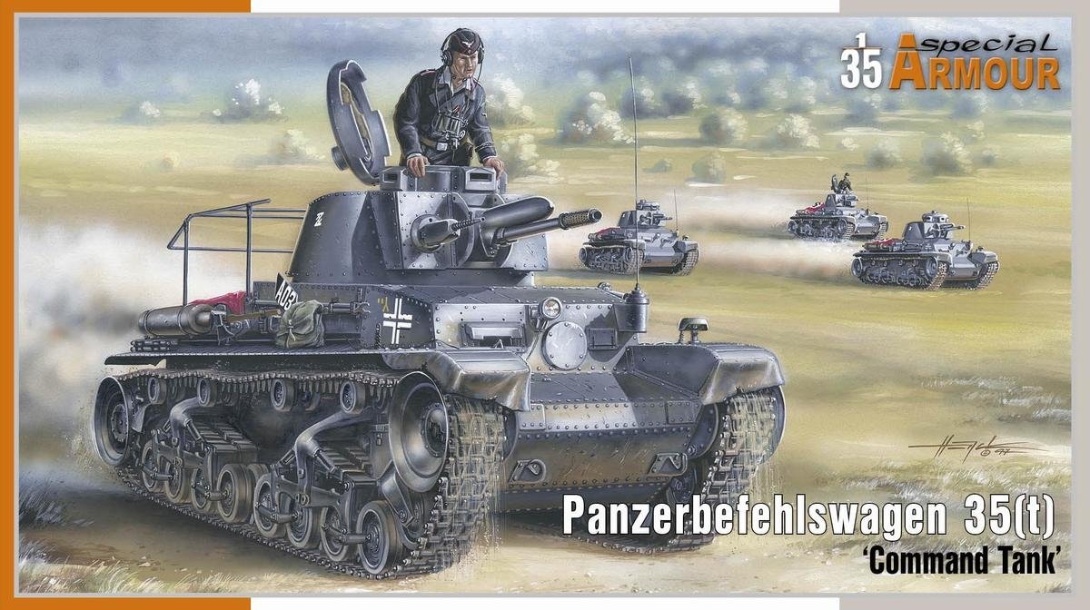 Armure spéciale 35008 Panzerbefehlswagen 35(t) 1/35