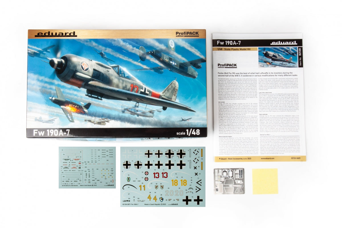 Eduard 82138 Fw 190A-7 ProfiPack Edition 1/48 – imagen 3