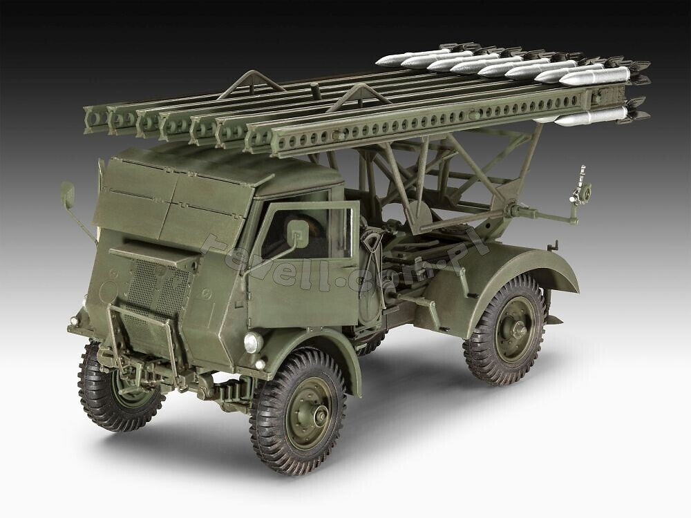 Revell 03338 W.O.T. 8 BM-13-16 Katyusha/ Cargo 1/35 – zdjęcie 8