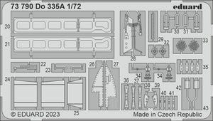 Eduard 73790 Do 335A HOBBY 2000, DRAGON 1/72 – imagen 2