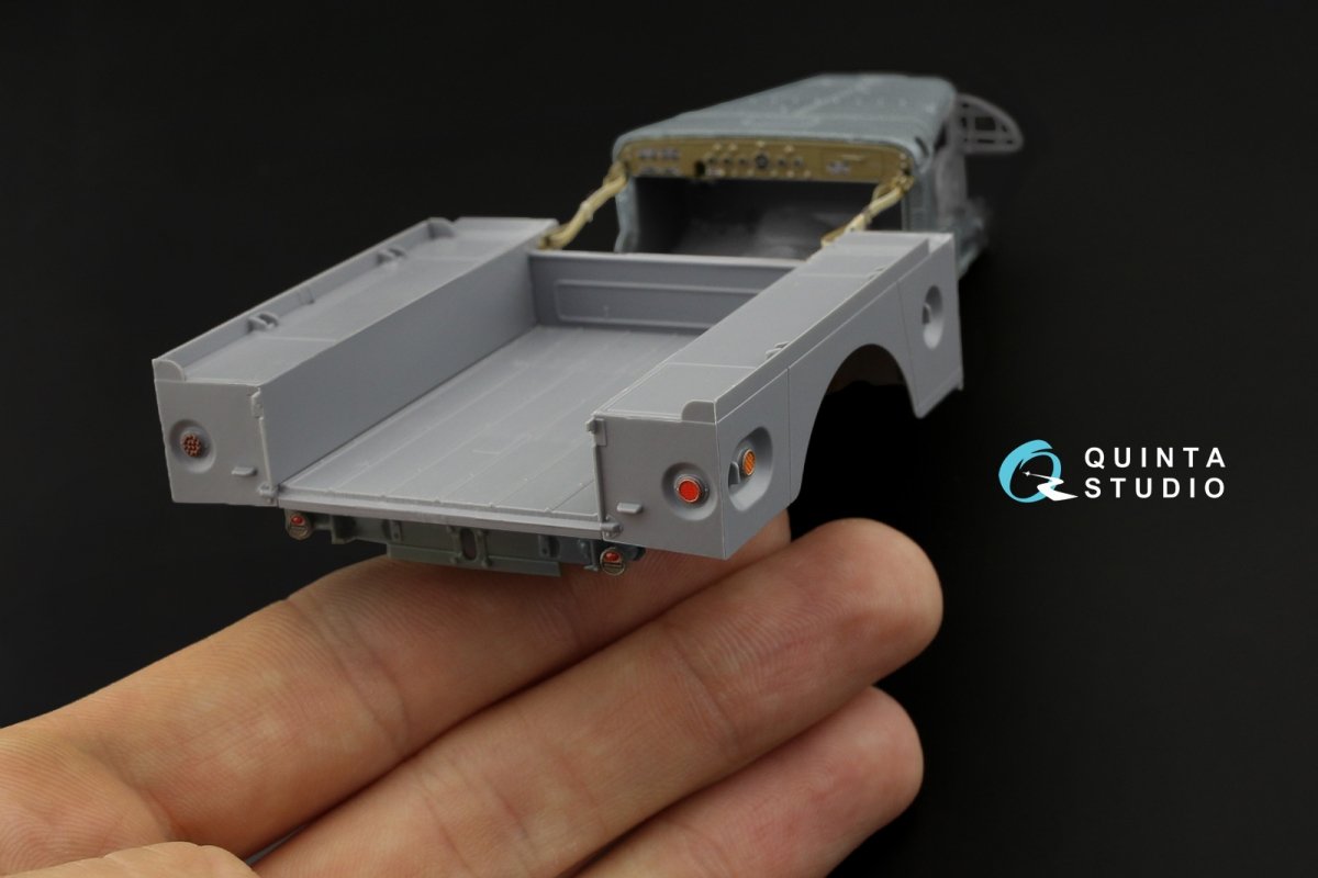 Quinta Studio QD35062 Dodge WC-51 3D-Printed &amp;amp; coloured Interior on decal paper (Zvezda) 1/35 – immagine 5