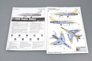Trumpeter 01649 F-100D Super Sabre 1/72 – immagine 4