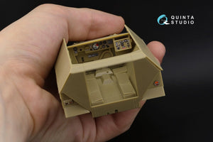 Quinta Studio QD35050 SD.KFZ.251 Family 3D-Printed &amp;amp; coloured Interior on decal paper ( Tamiya ) 1/35 – immagine 3