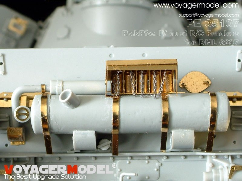 Voyager Model PE35107 Pz.kPfw. IV Ausf B/C (For DRAGON 6297) 1/35 – zdjęcie 5