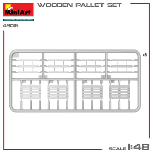 MiniArt 49016 WOODEN PALLET SET 1/48 – Bild 2