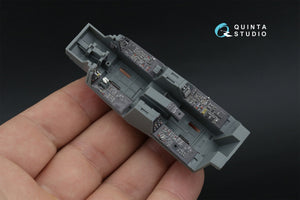 Intérieur imprimé en 3D et coloré sur papier décalcomanie Quinta Studio QDS-48593 F-14D Super Tomcat (GWH) (Petite version) 1/48 – image 7