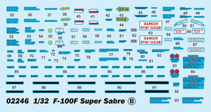 Trumpeter 02246 F-100F Super Saber 1/32 – image 20