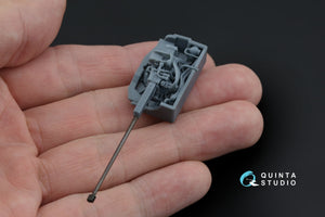 Quinta Studio QT48025 Ka-52 Gun bay with 2A42 gun (Zvezda) 1/48 – imagen 6