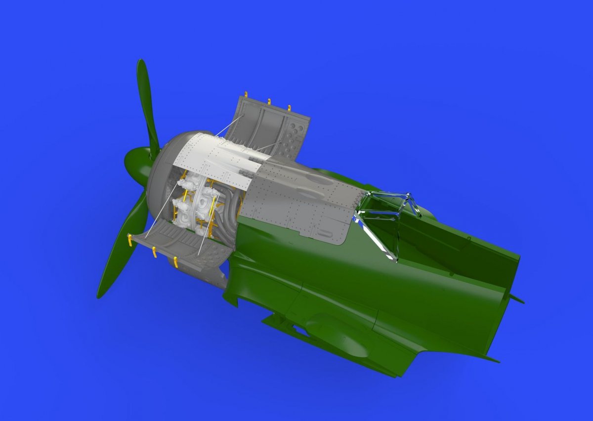 Eduard 672117 Fw 190A-5 engine EDUARD 1/72 – immagine 4