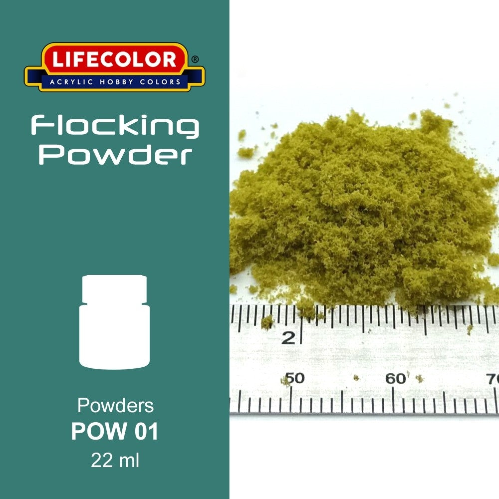 Lifecolor POW01 Flocking Powder Sprout Green 22ml