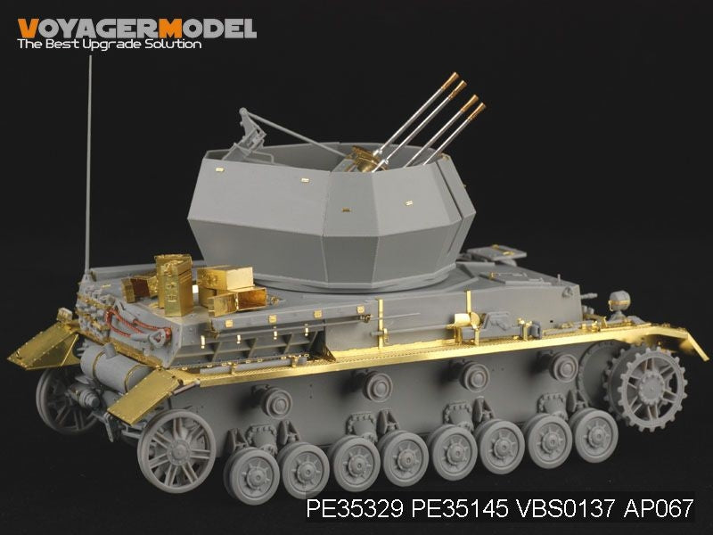 Voyager Model PE35329 WWII German 20mm Flakpanzer IV &amp;quot;Wirbelwind&amp;quot; For DRAGON 6540 1/35 – imagen 7